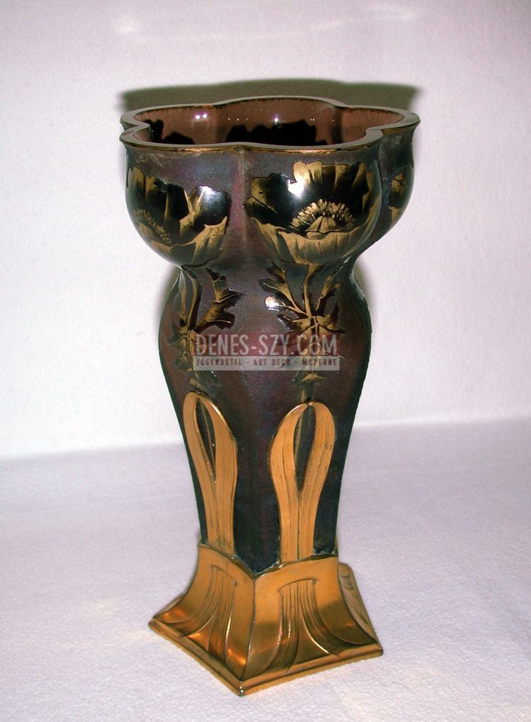 ORIVIT JUGENDSTIL ZINN KÖLN, Vase 2537