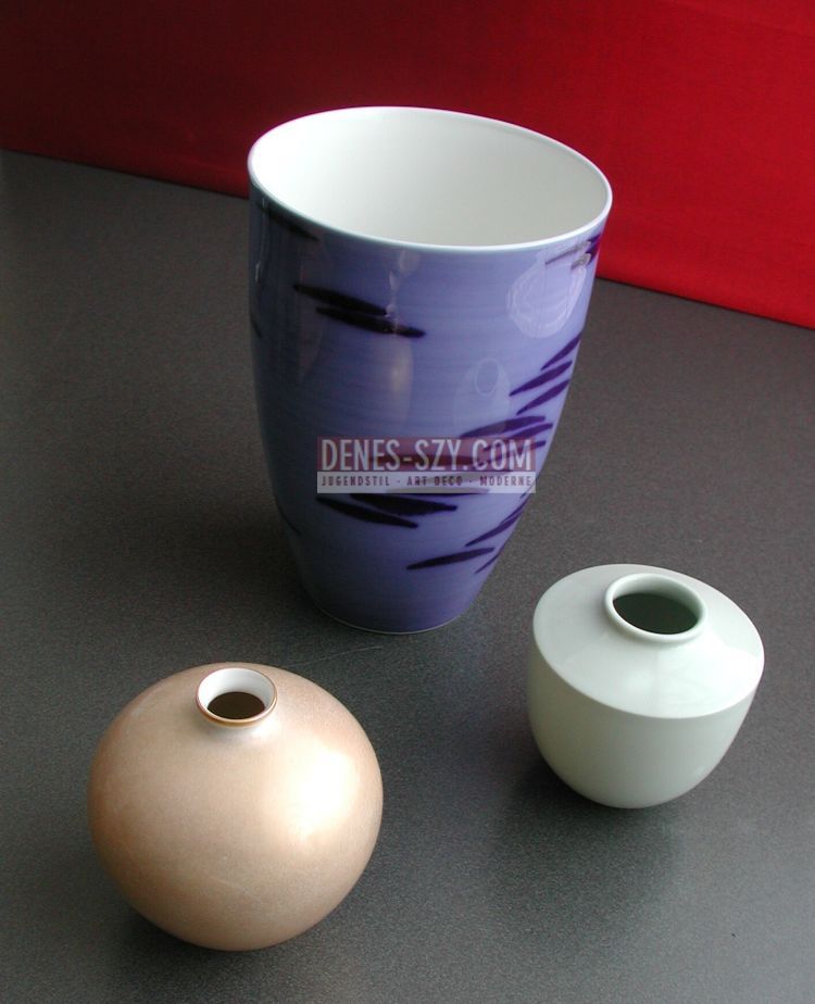 Porcelaine KPM Berlin, vase sphérique, Selb 1945-54