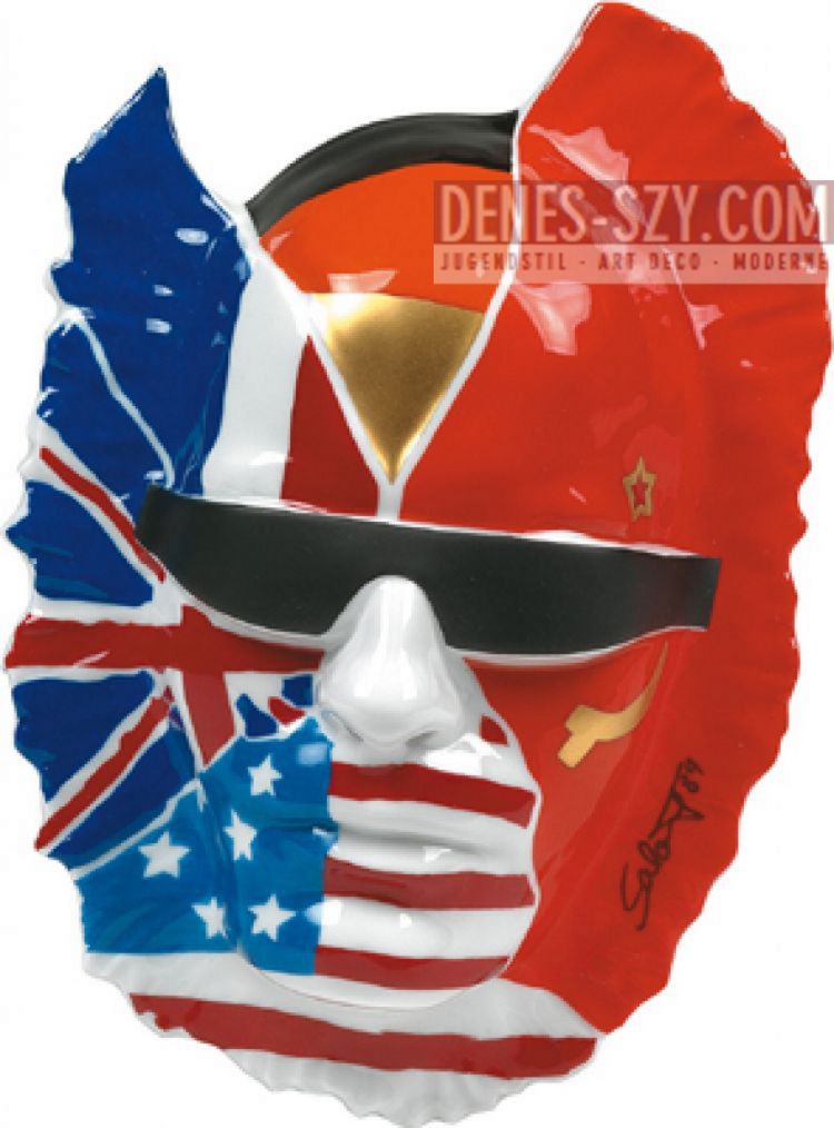 Salomé (Wolfgang Cihlarz), le masque de Berlin Chine Objeckt, Rosenthal 1989 – Image 8