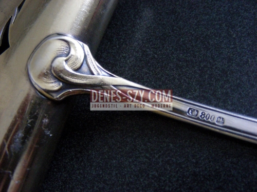 Paletta per aspargi stile liberty argento