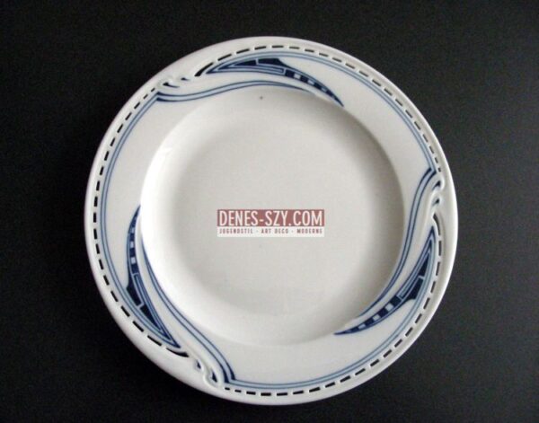 MEISSEN, Durchbruch-Dessertteller, H. VAN DE VELDE Peitschenhieb