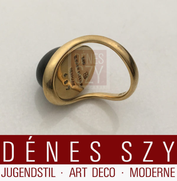 Bent Gabrielsen Petersen Gold Ring 497 Dansk Design