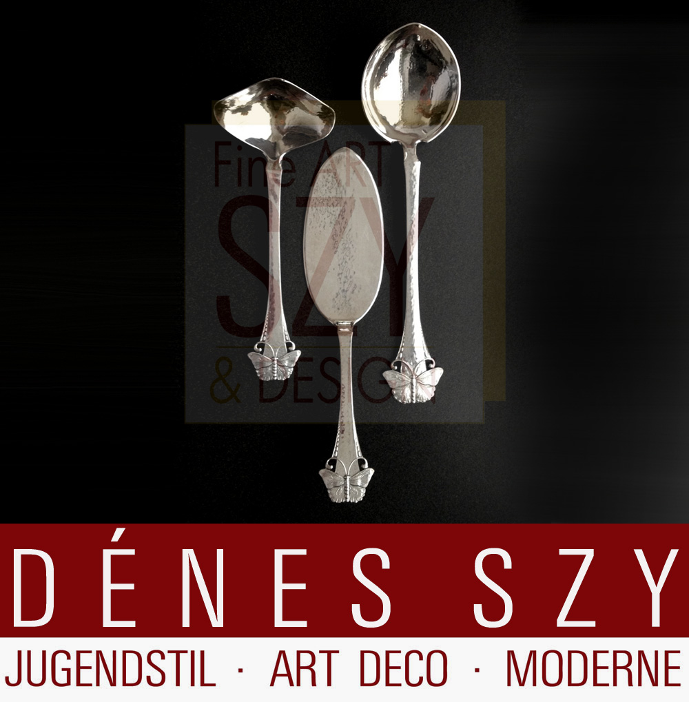 Sommervogel- o. Schmetterlingsbesteck, Saucenkelle