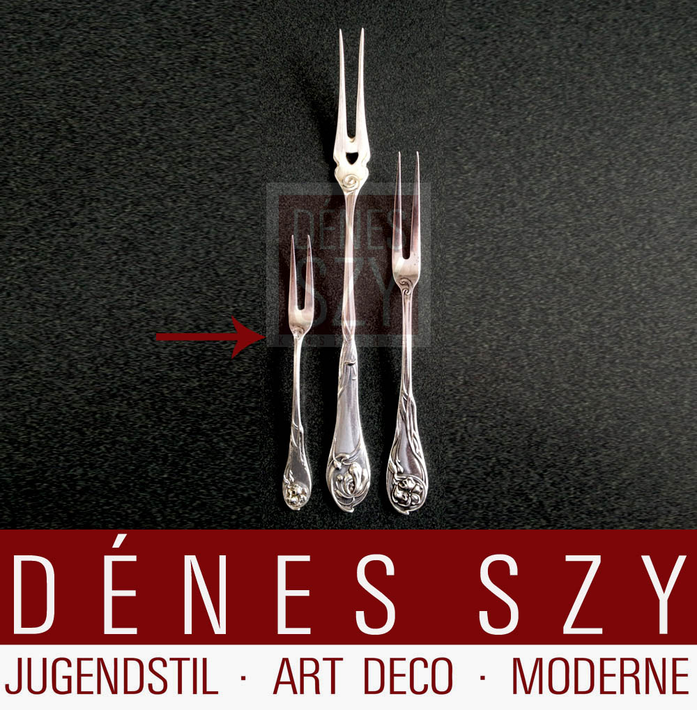 BRUCKMANN, Weltausstellung Paris 1900 IRIS, Zitronengabel