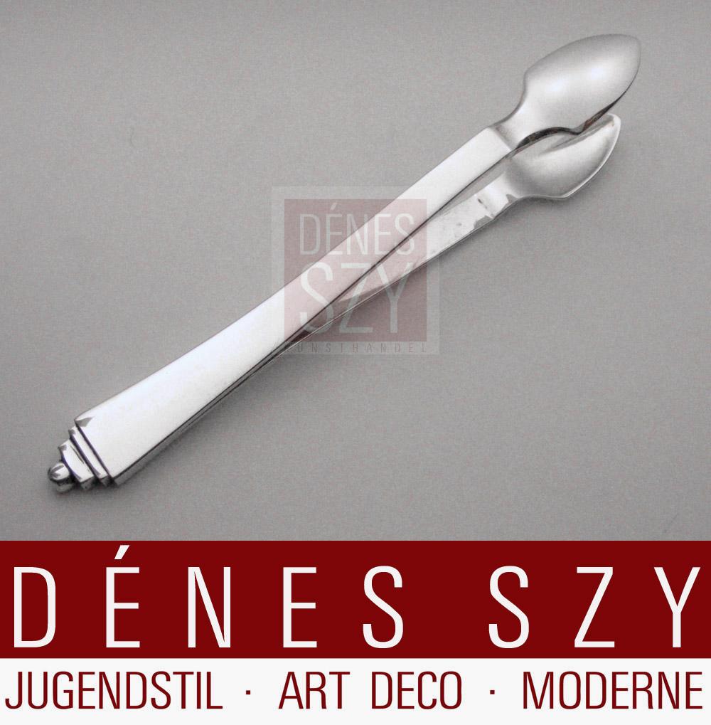 Georg Jensen Silber Besteck Pyramide Zuckerzange