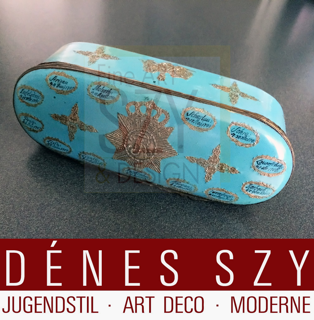 Federico il Grande, tabacchiera, Preussen ca. 1760