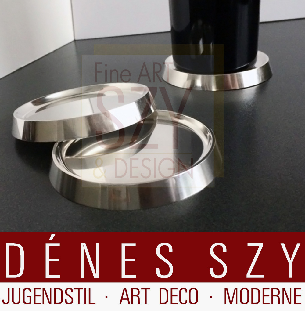 Georg Jensen Silber Flaschenuntersetzer # 1100