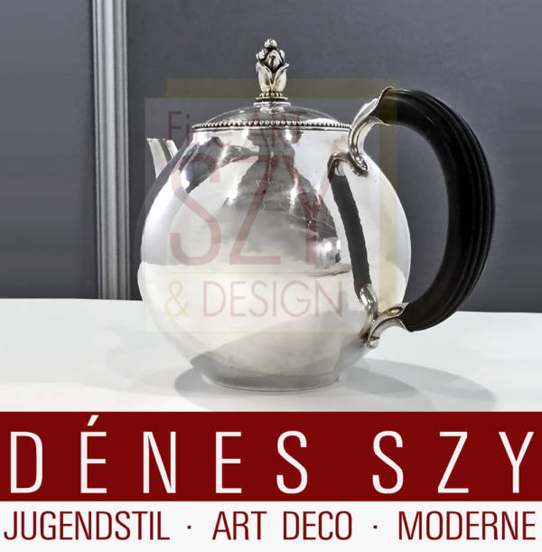 Georg Jensen Sterling tea pot by H Nielsen 456 A