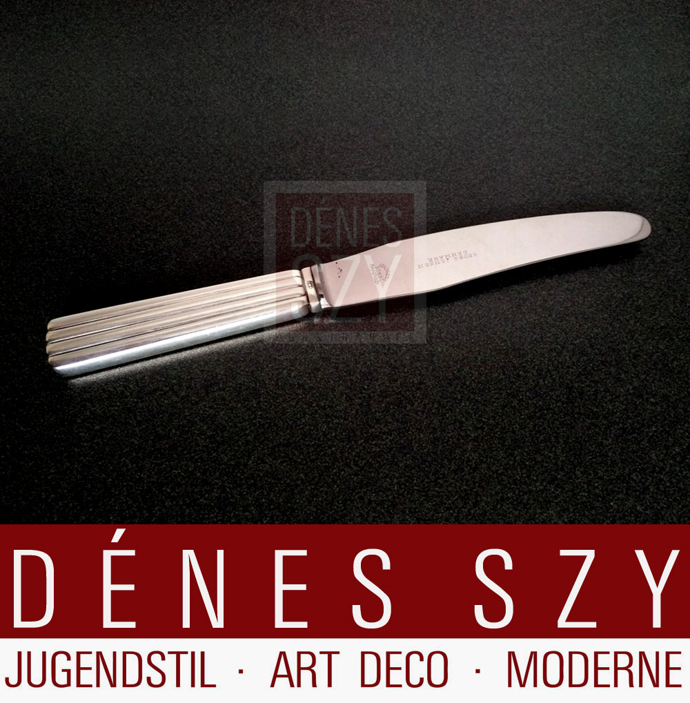 Georg Jensen Silber Besteck Bernadotte, Abendbrotmesser