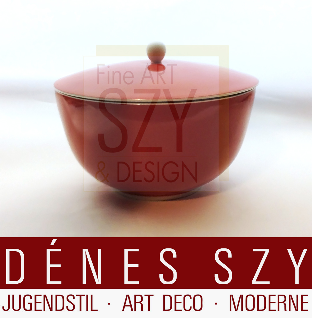 KPM Berlin Porzellan T Petri Urbino Keksdose 1953