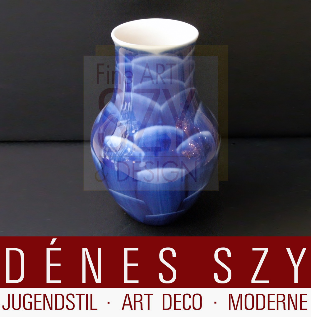 KPM Berlin Porzellan kleine Vase Griemert 1950er