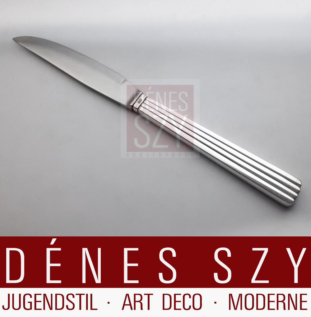 Georg Jensen posate d'argento Sterling BERNADOTTE, coltello Steak