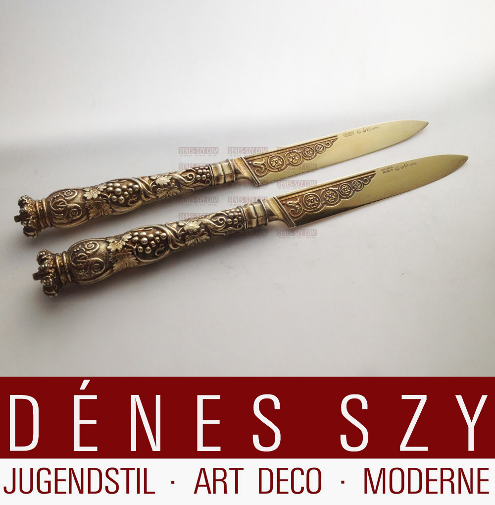 Dessertmesser Prinz Wilhelm Preussen Berlin 15 Löth