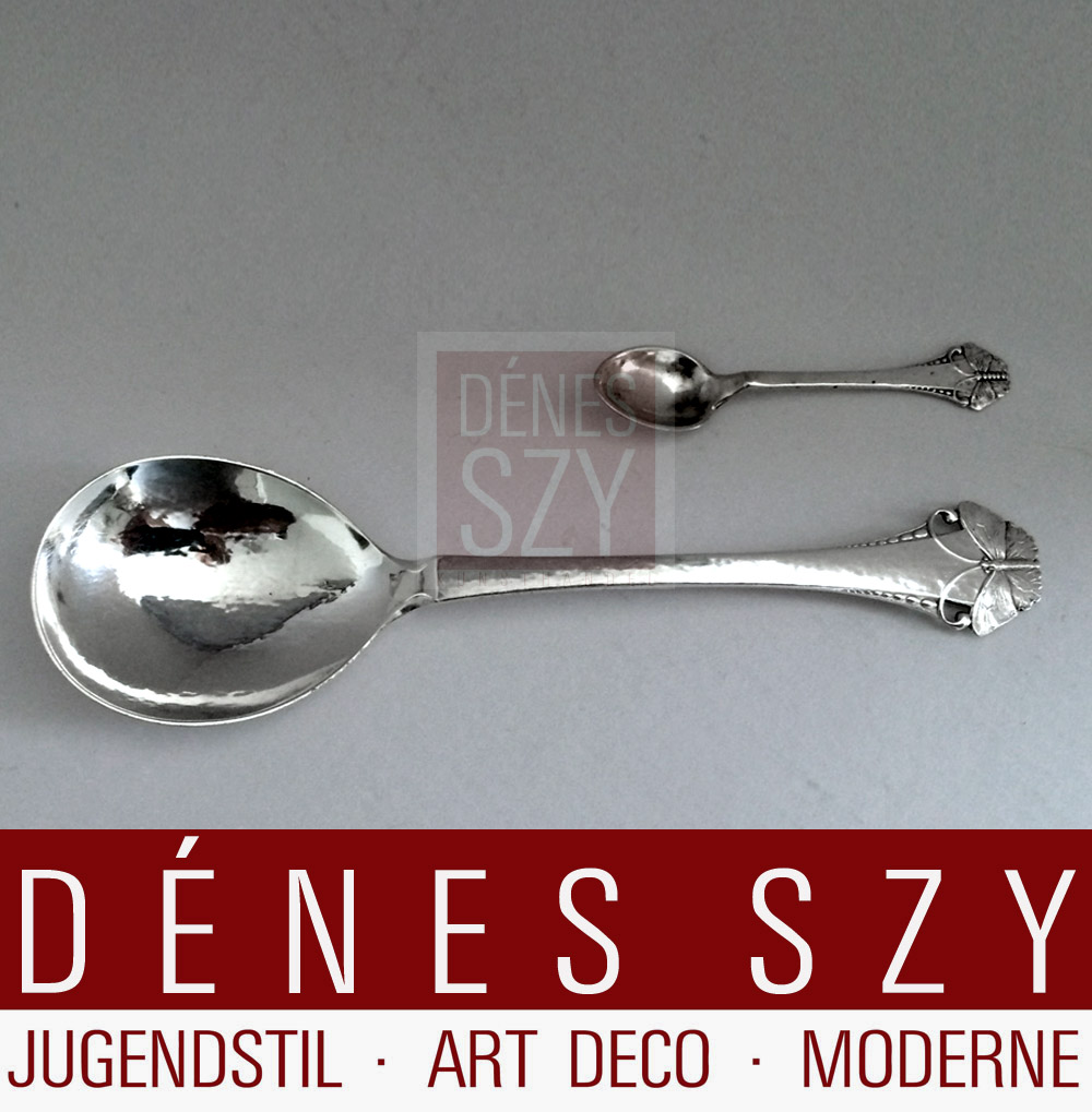 Sommervogel Schmetterlingsbesteck Vorleger klein Frigast solv