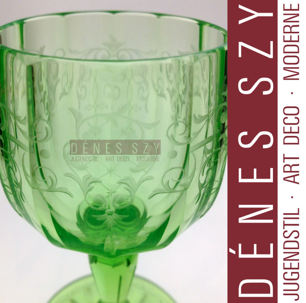 Josef Lobmeyr Wien Austria Maria Theresia Kristall Südweinglas – Bild 2