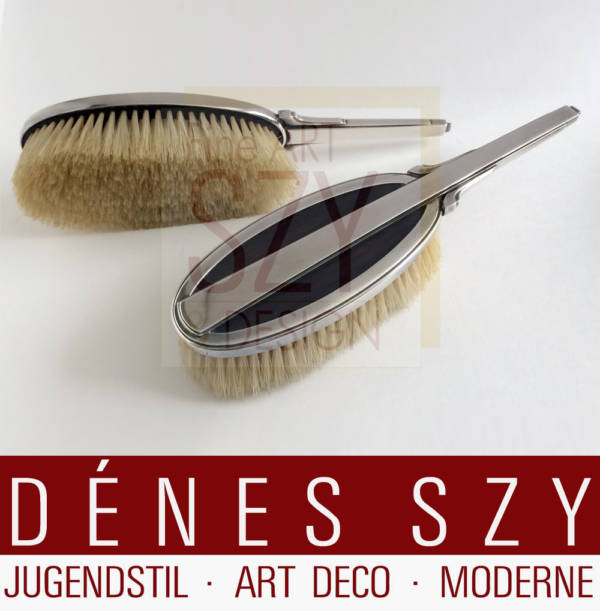 Vintage Georg Jensen Art Deco Sterling silver HN dresser set clothes Brush #224 Copenhagen 1933-1944