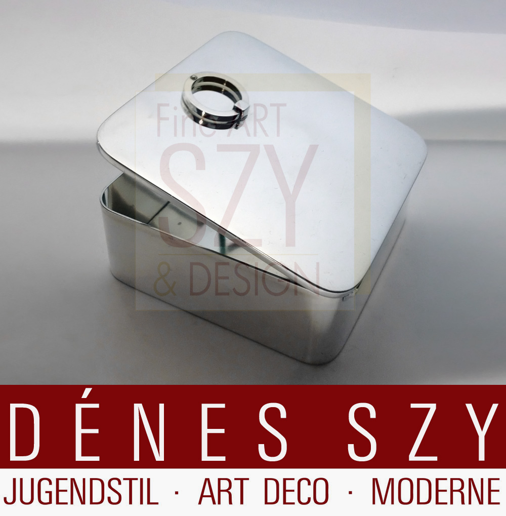 Bernadotte Georg Jensen Silber Dose 969