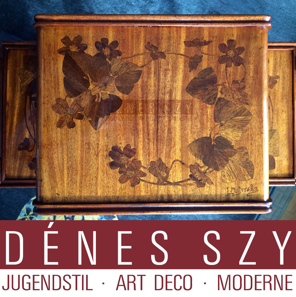 Louis Majorelle, Nancy France 1900, Art Nouveau, Beistelltisch