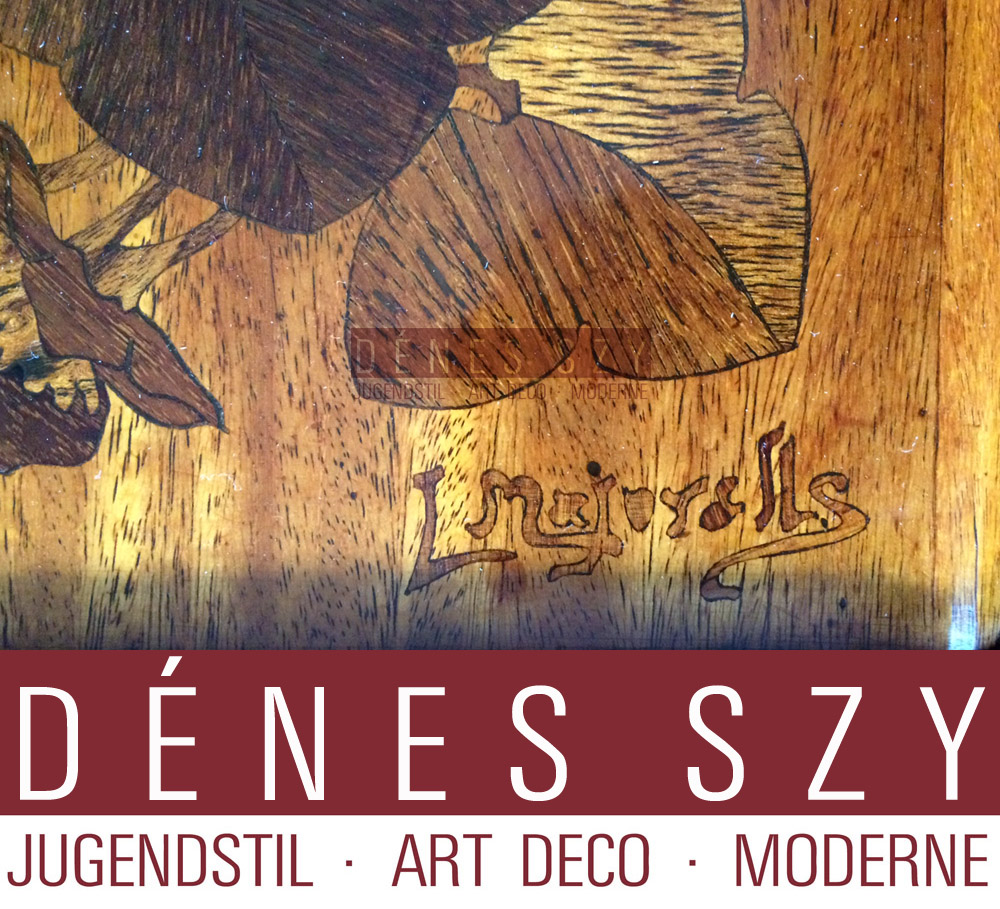 Louis Majorelle, Nancy France 1900, Art Nouveau, Beistelltisch