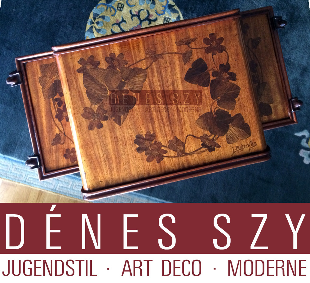 Louis Majorelle, Nancy France 1900, Art Nouveau, Beistelltisch