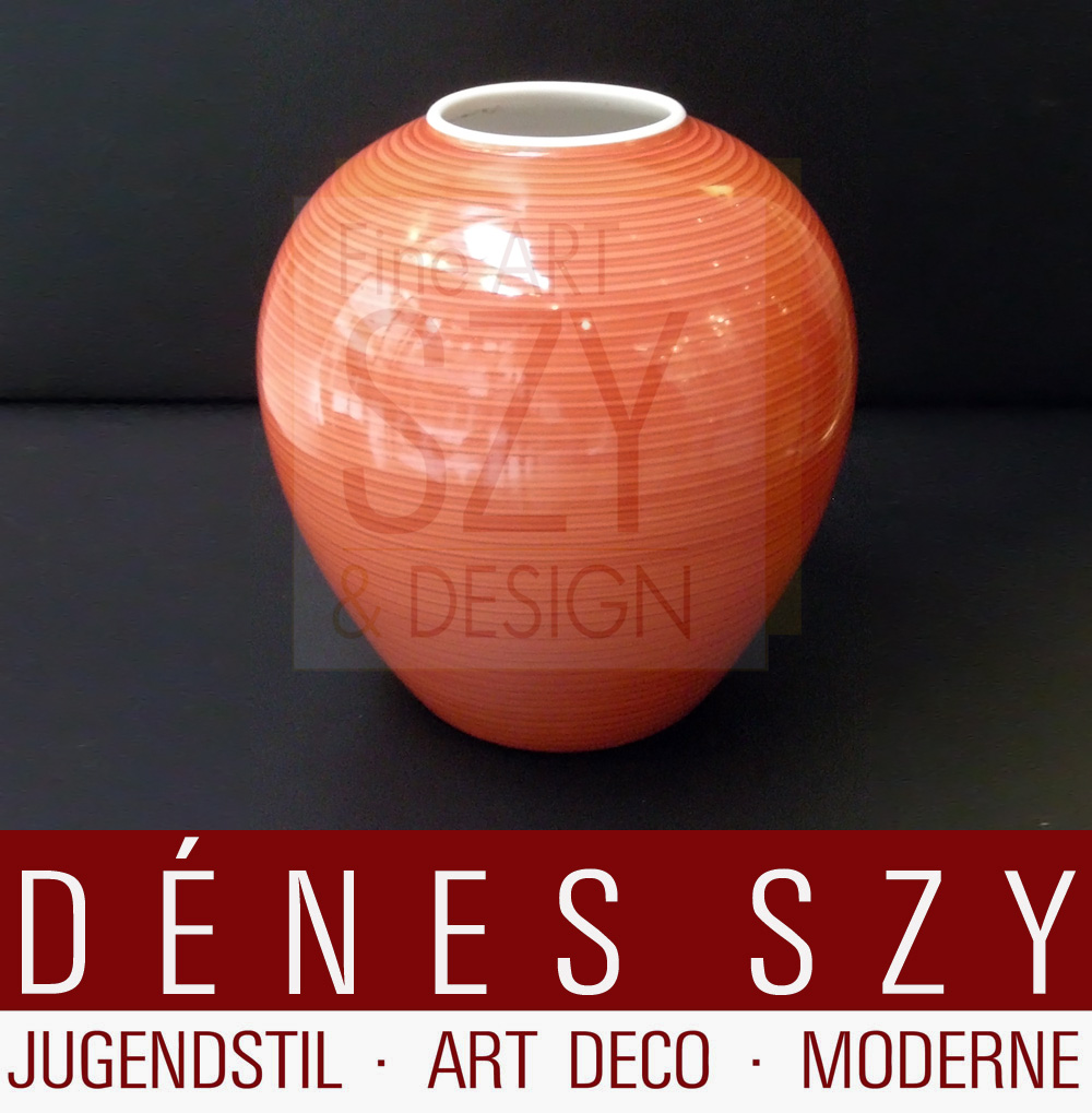 KPM Berlin Porzellan Vase Eiformvase 1938