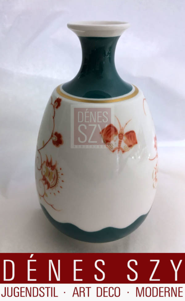 KPM Royal Berlin German Art Deco porcelain vase by Adolf Flad 1924