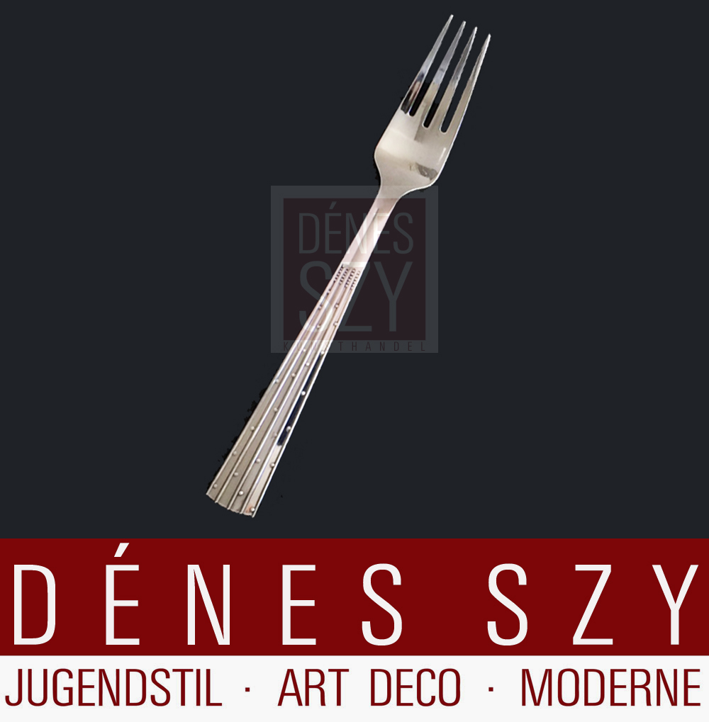 O. V. Mogensen Champagne Silberbesteck Tafelgabel, Quistgaard