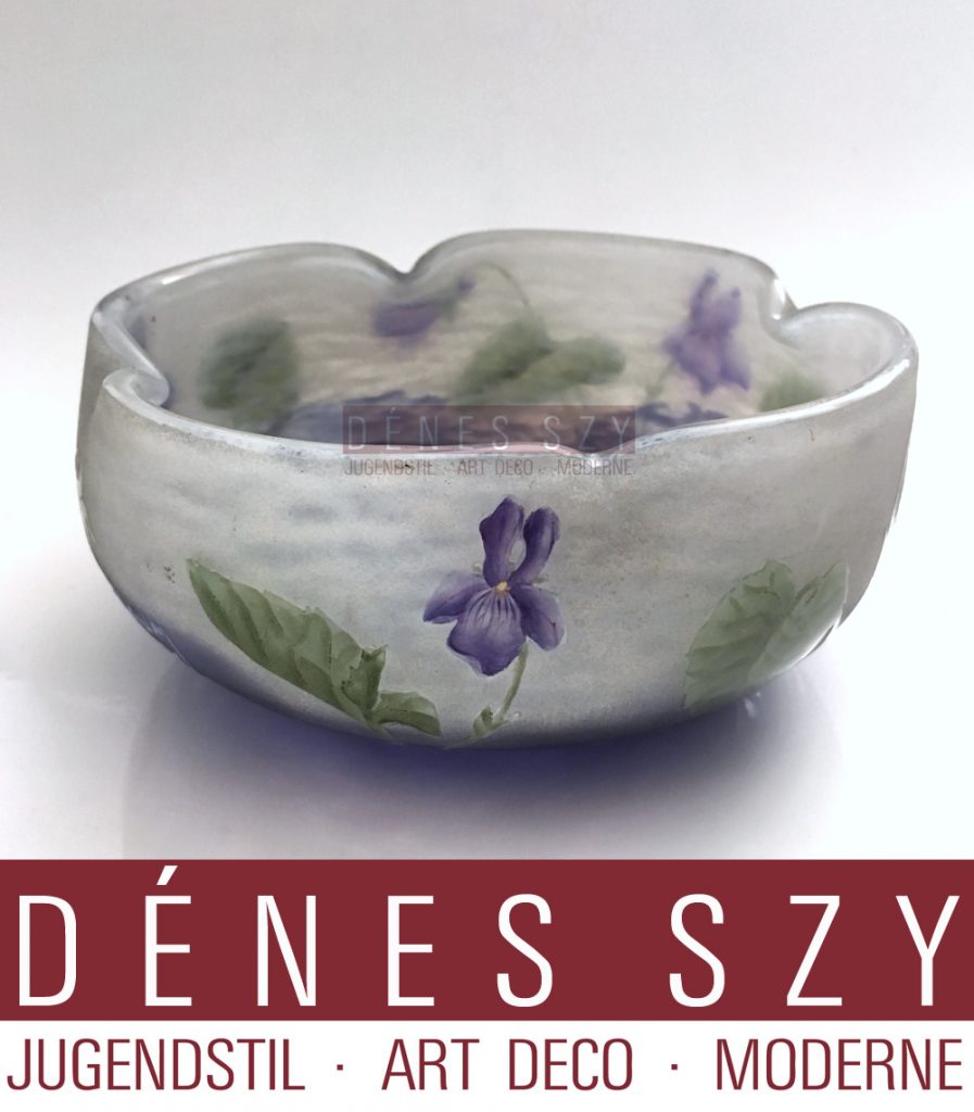 Daum Nancy ciotola con viole