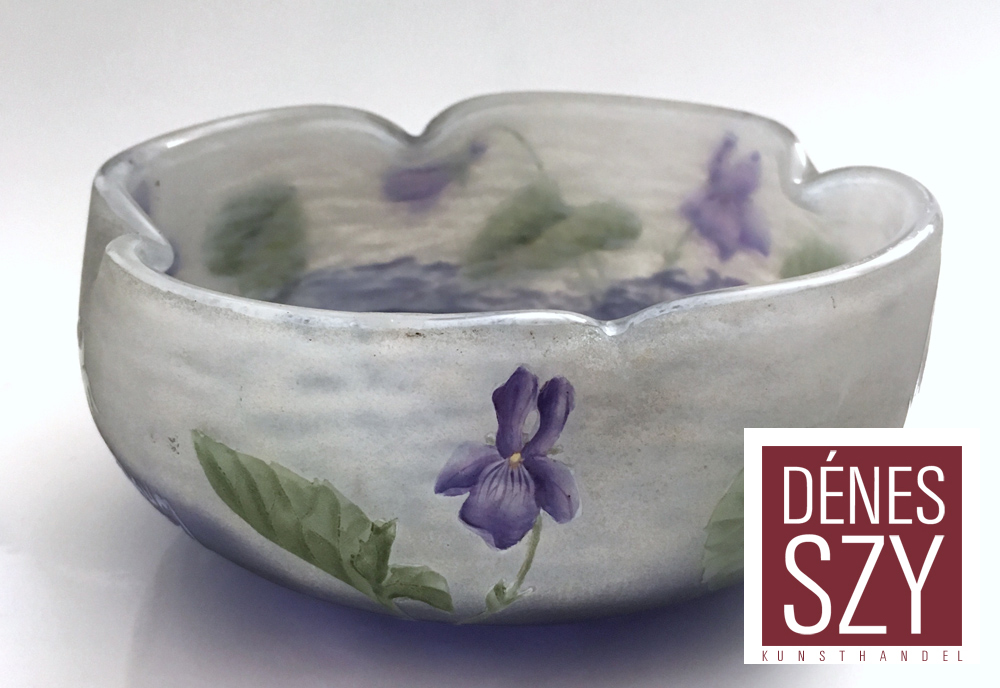 Daum Nancy ciotola con viole - immagine 11