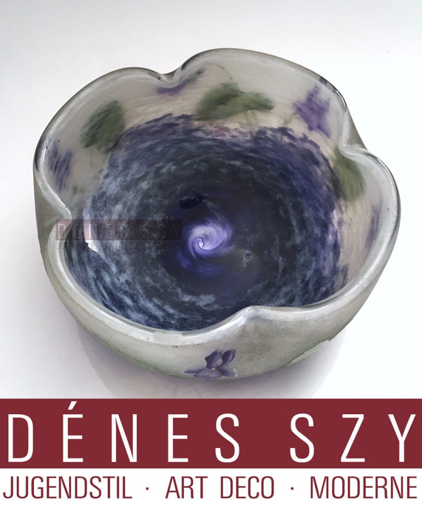 Daum Nancy ciotola con viole