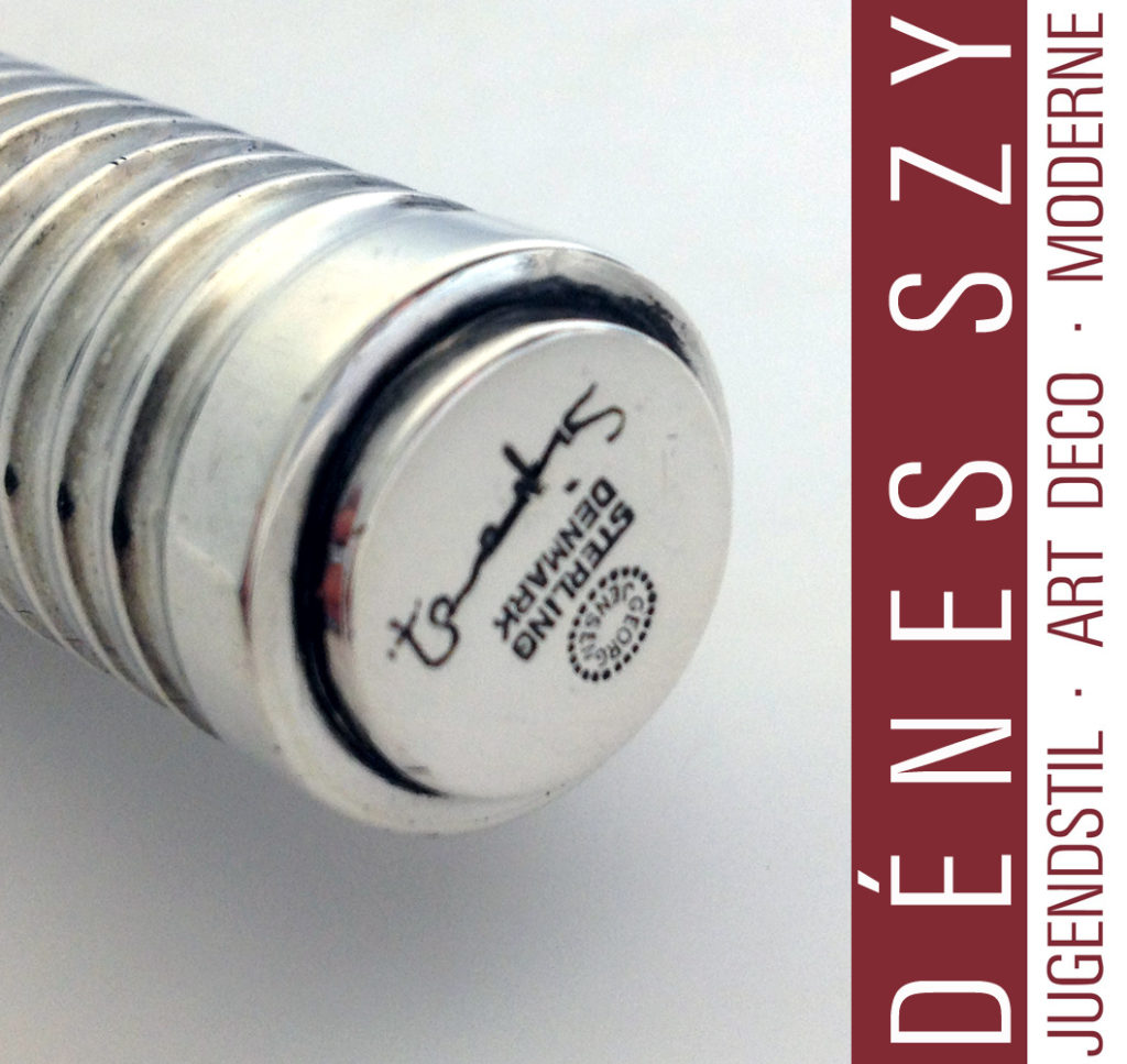 Sigvard Bernadotte tagliacarte 14 di Georg Jensen argento Sterling