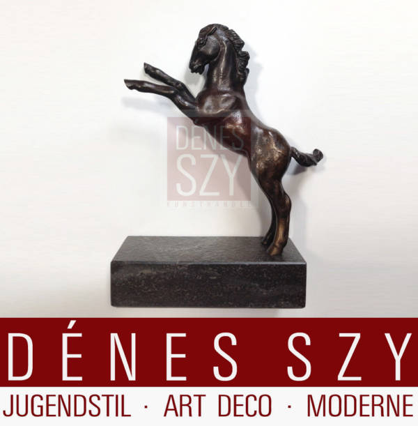 Sintenis Renée Aufsteigendes Fohlen Bronze Figur 1915