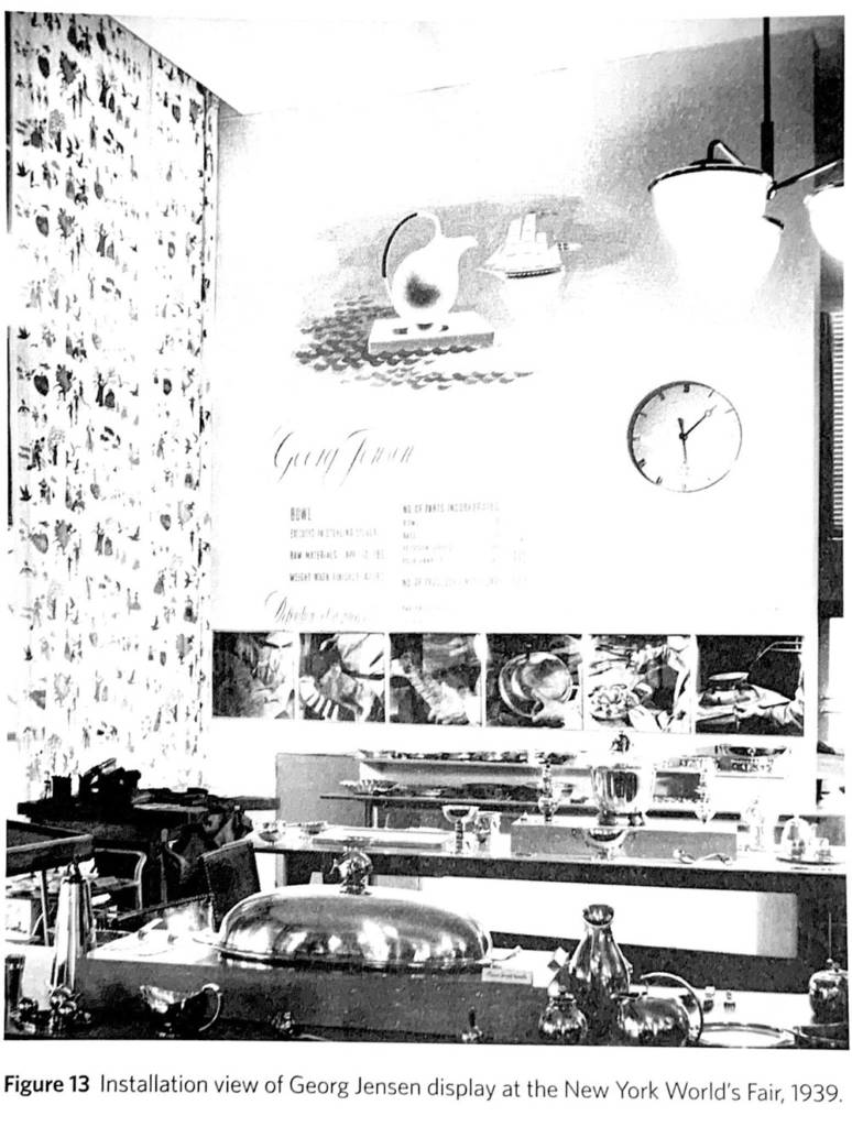 Literatur: Alison Fisher (Hg.): Georg Jensen. Scandinavian Design For Living. Yale University Press 2018, p. 99
