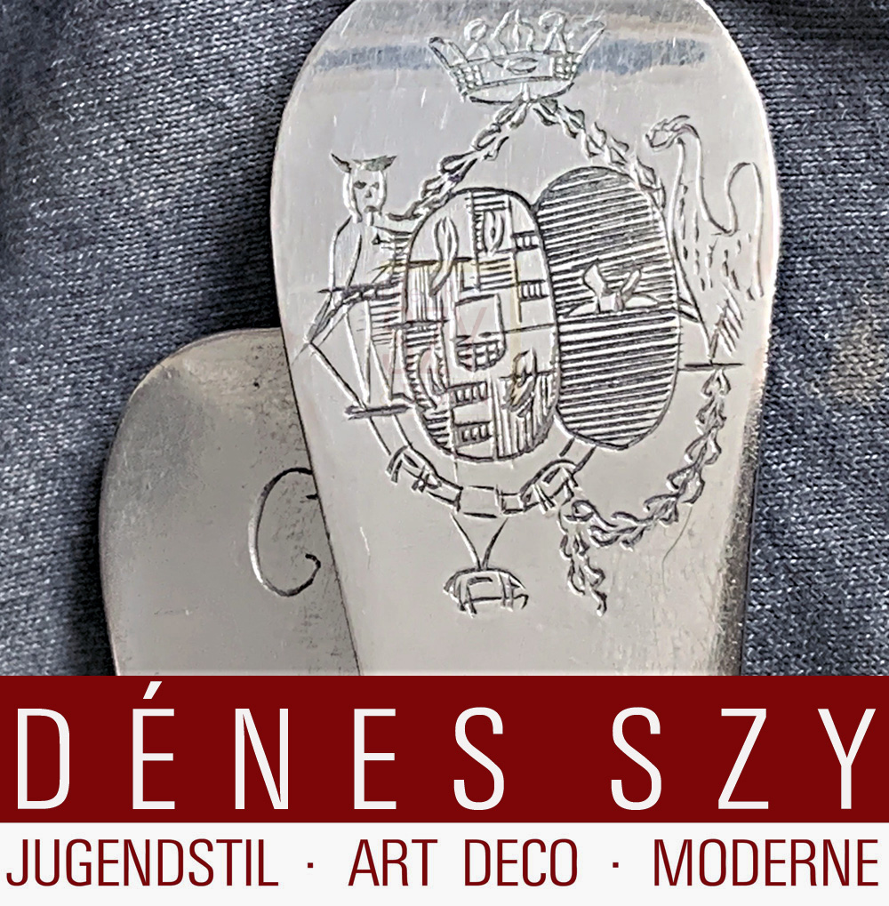 Norddeutsches Silber, Loeffel, 12 Loth, Kiel um 1760