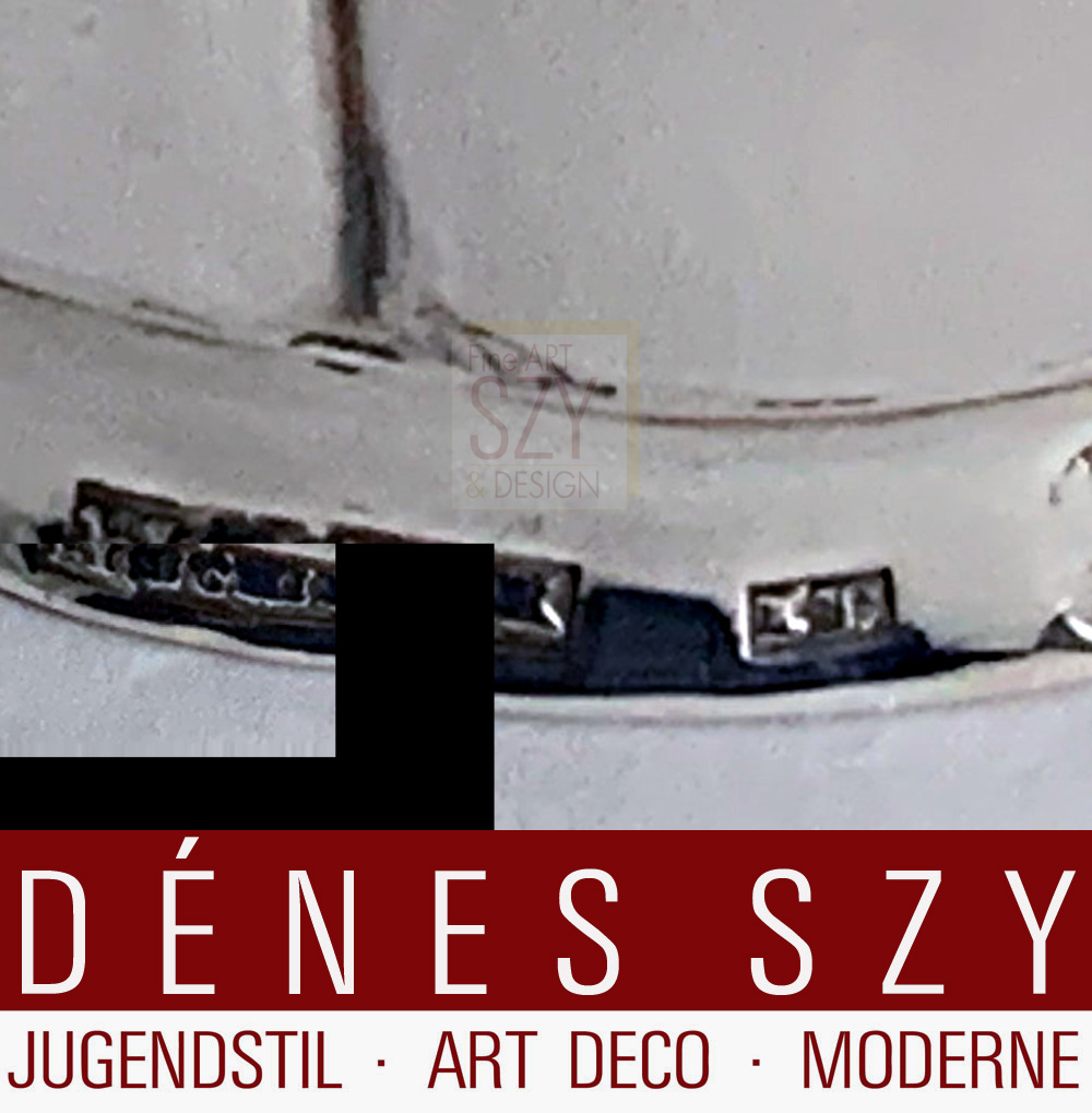 Small classicist coffee pot silver 750s, master Fischer, Neustrelitz 1790-1800