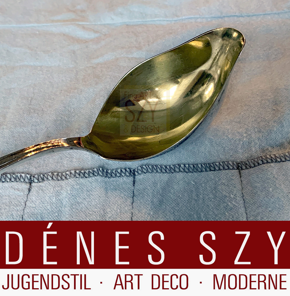 Vorlegebesteck, Silber, Vogeler, Wilkens 1900 – Bild 3