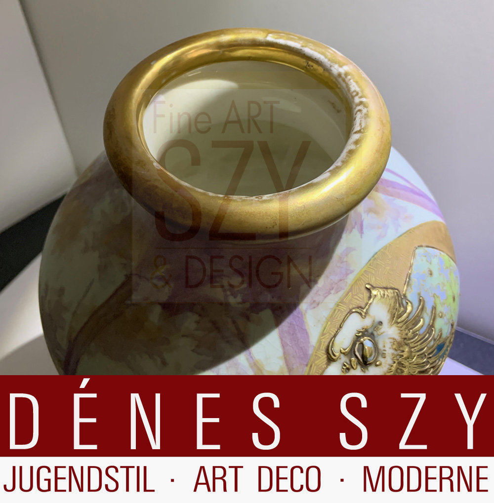 Allegory of Germany, Germania, Preussen. Nikolaus Kannhäuser, Amphora-Werke Riessner, Stellmacher & Kessel, Turn Teplitz