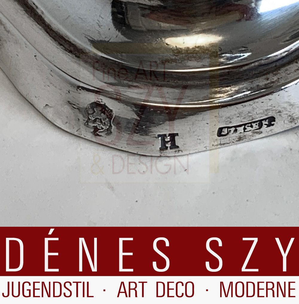 Candeliere barocco, Argento 12 Lot, 750 / 1000, Hannover Neustadt, Bassa Sassonia Germania, con la lettera dell'anno H (c. 1750-60), Frantz Peter Bunsen