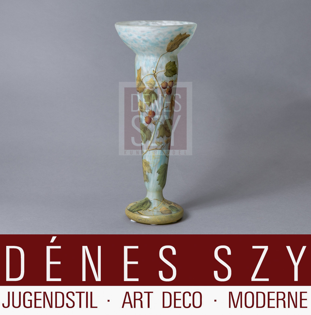 Daum Nancy grande vaso con cinorrodo