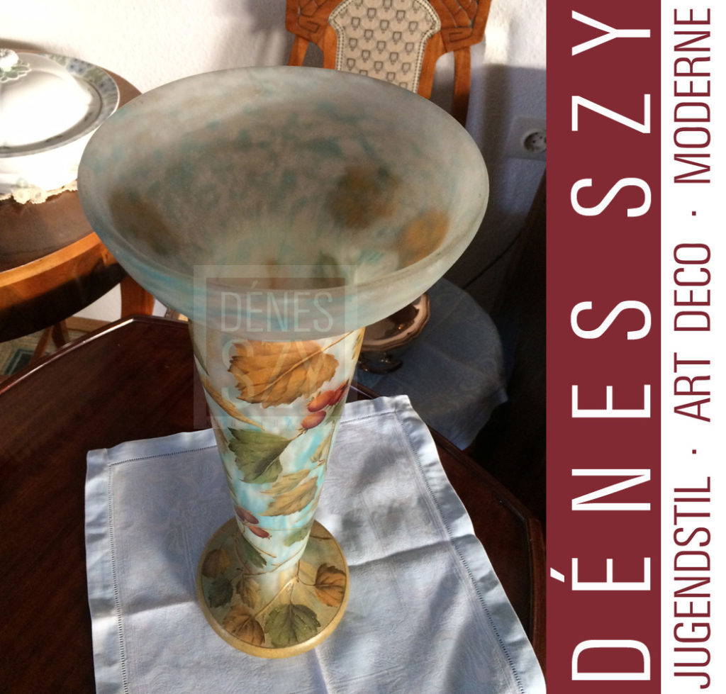 Daum Nancy grande vaso con cinorrodo