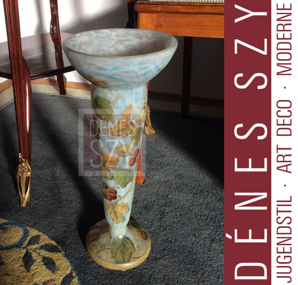 Daum Nancy grande vaso con cinorrodo