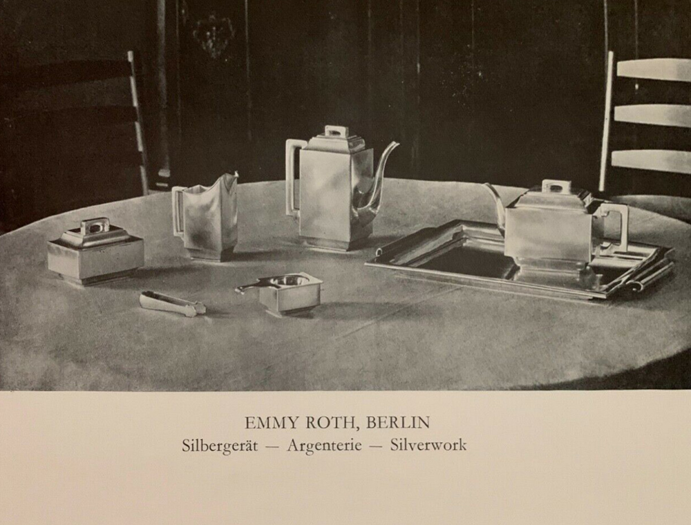 Emmy Roth Silber Grassi Leipzig 1927
