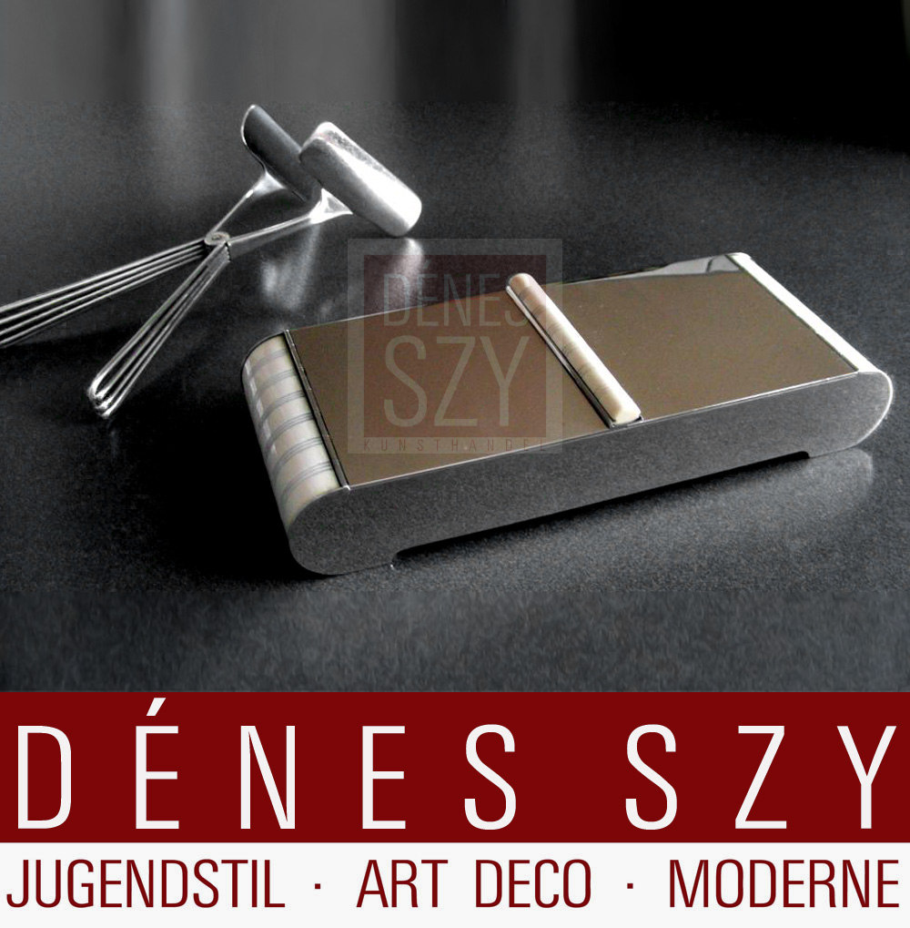 Evald Nielsen Sterling Art Deco Dose