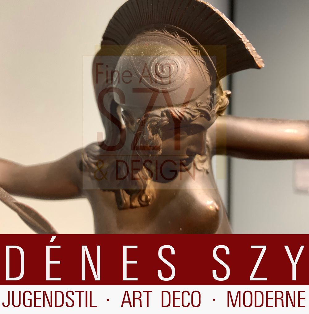 Franz von Stuck Bronze Reitende Amazone 1897