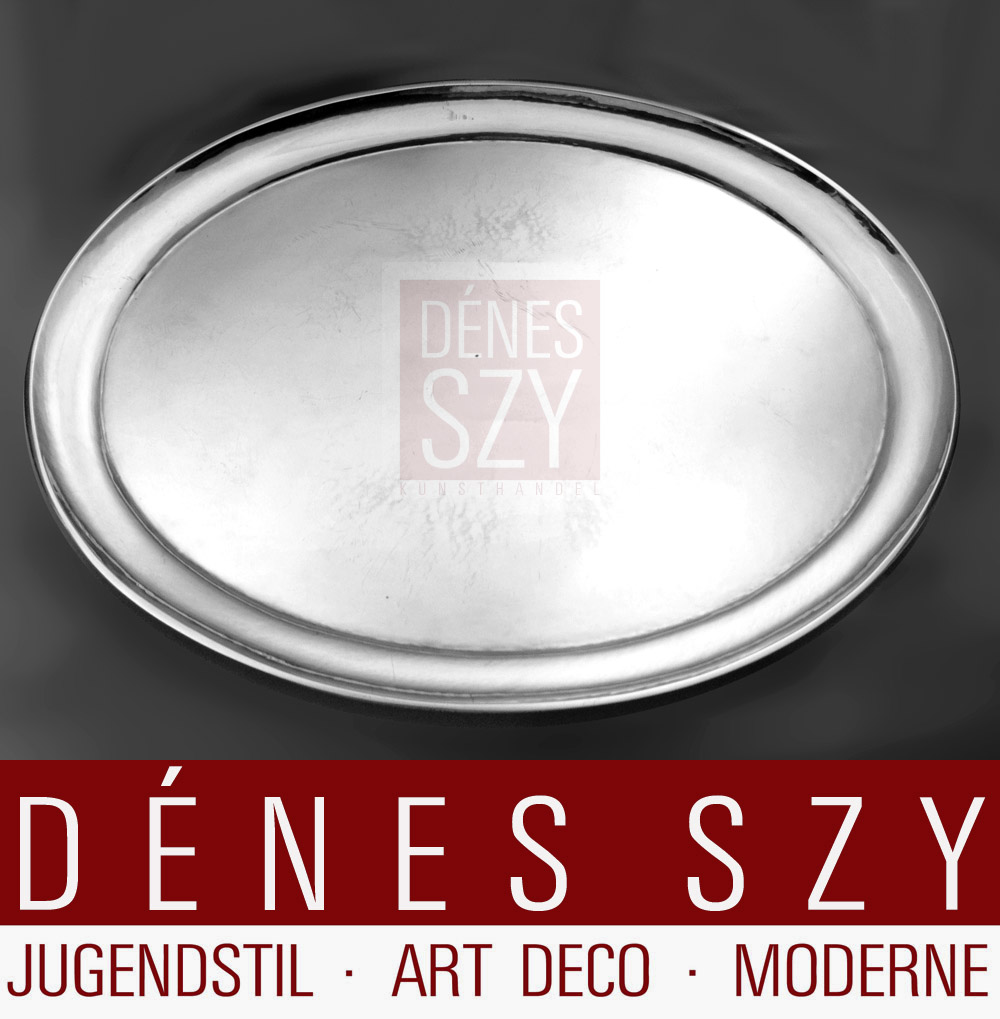 Georg Jensen Silber Art Deco Tablett 223 H Johan Rohde