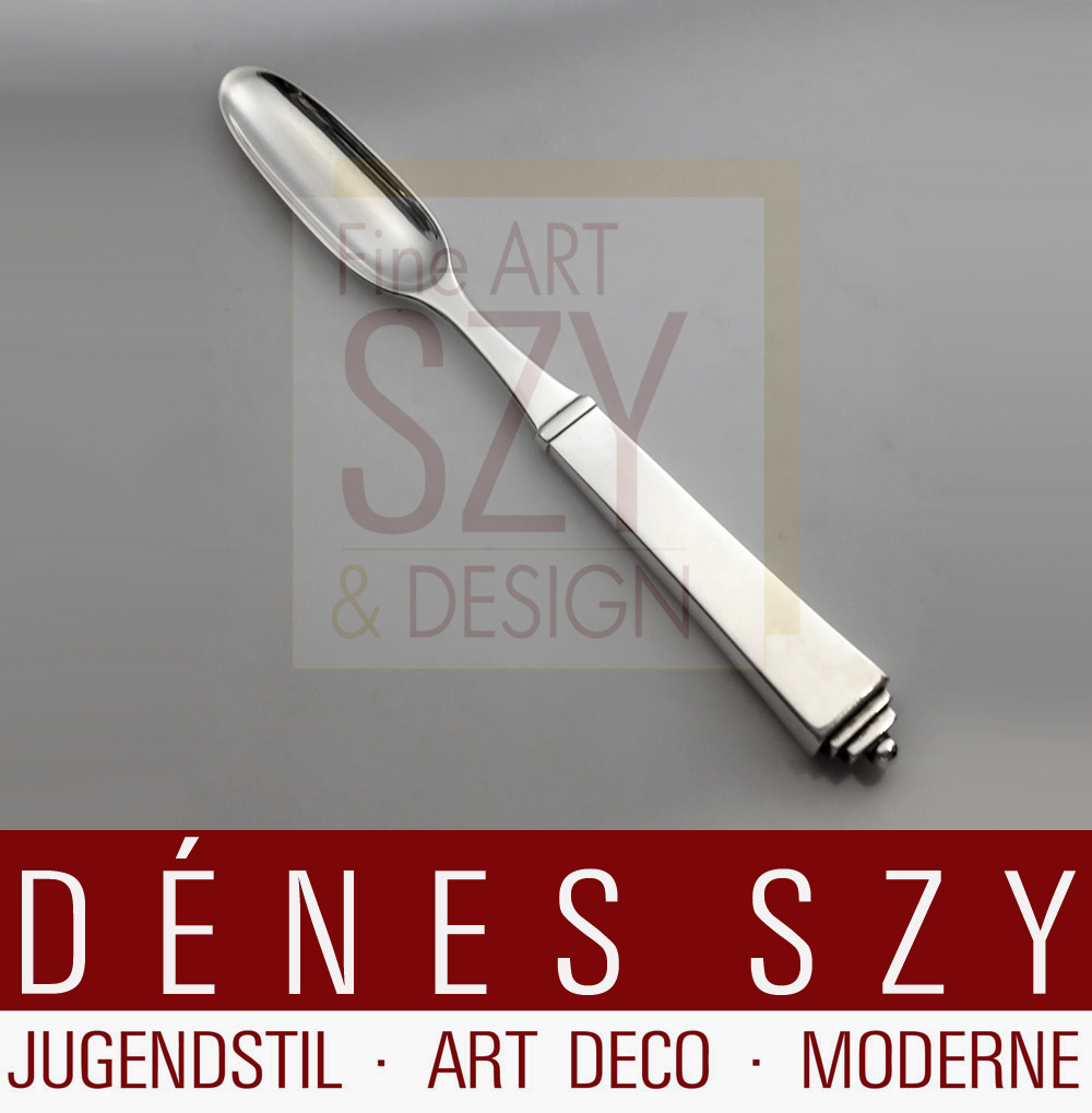 Georg Jensen Silber Besteck, Pyramide Marklöffel ALT !!
