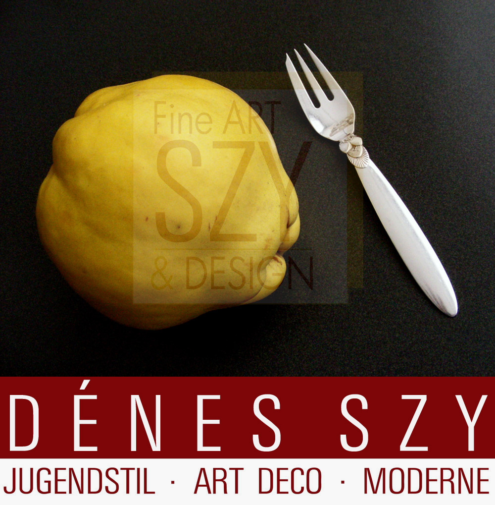 Georg Jensen Silber Kaktus 30, Kuchengabel