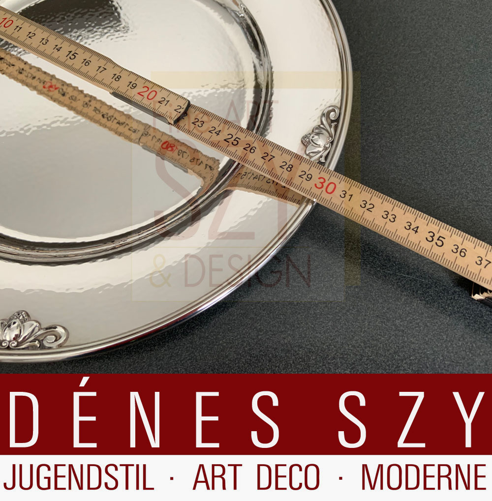Georg Jensen Sterling Acorn 642 Piatto di presentazione 30 cm - immagine 11