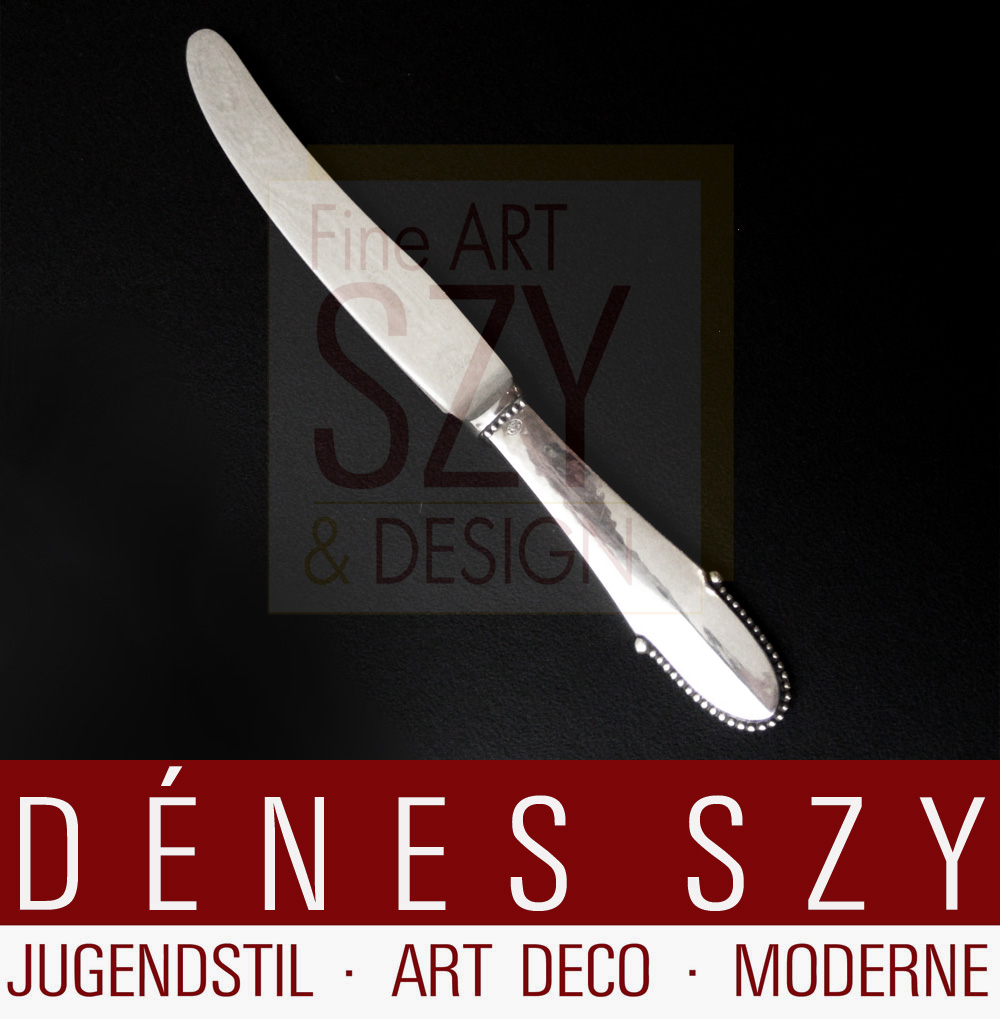 Georg Jensen Silber Kugel 7 Obstmesser