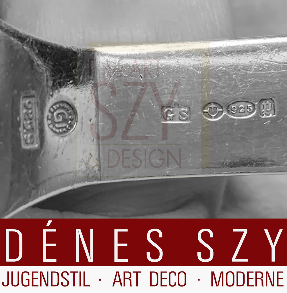 Georg Jensen Silber Besteck Pyramide Tortenheber 1933-44